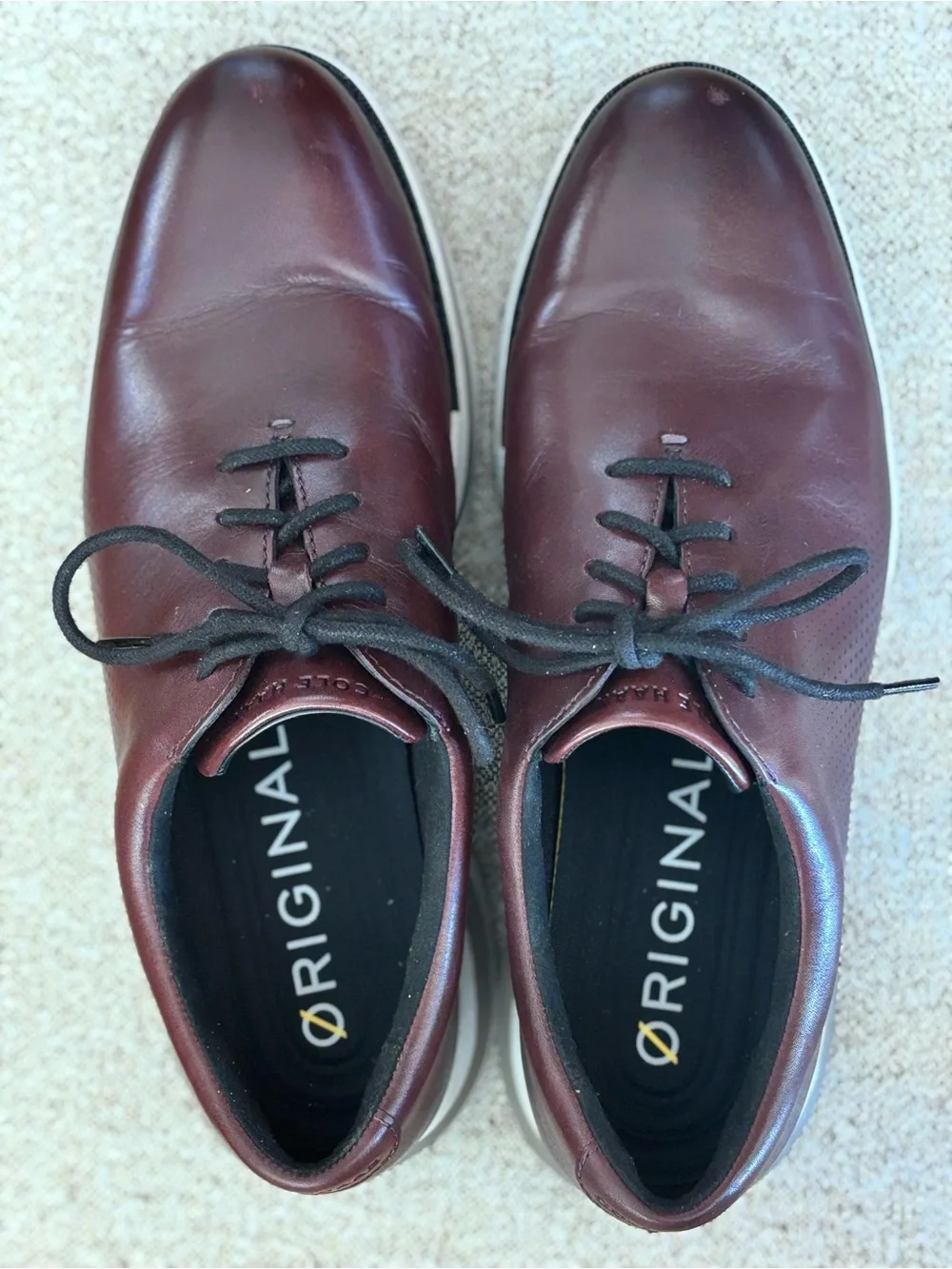 Cole Haan Men’s Original Grand Cloudfeel Energy Twin Oxford in Cordovan